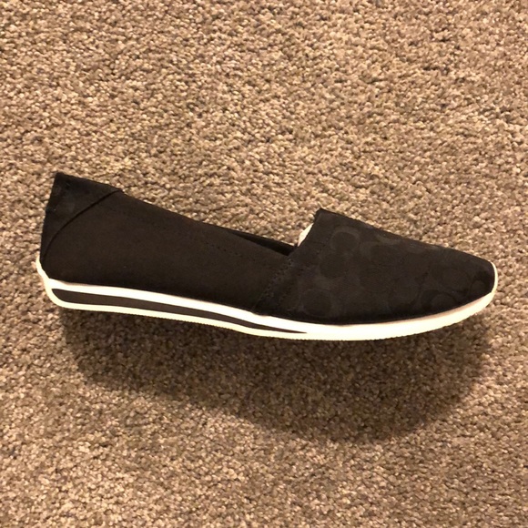 Coach Canvas Shoes - Picture 1 of 6